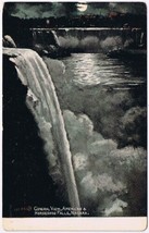 Postcard General View American &amp; Horseshoe Falls Niagara Falls S H Knox ... - $4.94
