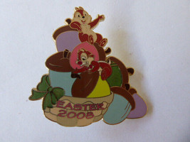 Disney Trading Pins 60655 DSF - Easter 2008 - Surprise Pin - Chip and Dale - £54.87 GBP