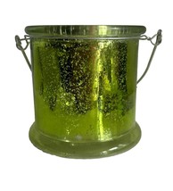 5&quot; Green Mercury Glass Candle Holder Christmas Decoration Gift item - $7.50