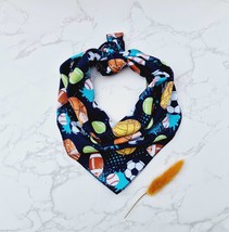 Sports Balls Dog Bandana - Tie on - £8.20 GBP