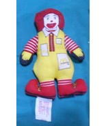 Ronald McDonald Stuffed Doll Happy Meal Toy Vintage 1984 + FREE Gift - £11.42 GBP