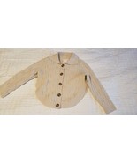Jillian&#39;s Closet Girls Tan Button Up Sweater. Size 2T - $6.76 CAD