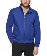 Club Room Men&#39;s Regular-Fit Solid Bomber Jacket in Navy-Small - $41.14 CAD