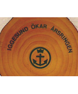 1960&#39;s Iggesund ökar årsringen Swedish Wood Industry Promotional Quality... - £7.87 GBP