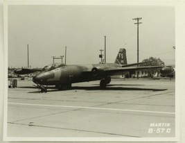 Vintage US Air Force Military Photo Airplane Print Martin B-57C FS849 Tail No - £13.29 GBP