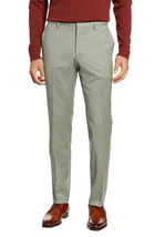 Hugo Boss Men's Giro5 Slim-Fit Flat Front Trousers, Medium Beige, 34R (5195-10) - $97.42