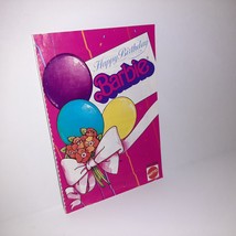 1983 Mattel Vintage Barbie Happy Birthday Barbie Booklet Pamphlet Brochure - £6.21 GBP