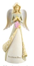 Foundations by Enesco 7.5&quot; Your time to bloom&quot; Angel, New - $25.73