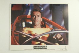 Authentic Lobby Card Movie Posters THE RUNNING MAN Arnold Schwarzenegger 1987 - £14.25 GBP