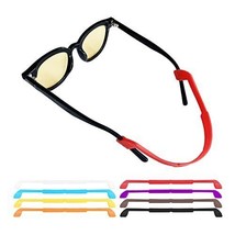 8Pcs Non-Slip Silicone Glasses Strap for Kids or Adults Sports with Elas... - $7.55