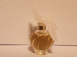 SMALL VINTAGE MINI PERFUME BOTTLE NINA RICCI L'AIR DU TEMPS DOVE STOPPER 2” - $13.85