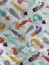 Pillowfort Target Magical Mermaids Norwals Flat Sheet + 2 Pillow Cases FULL - $19.99