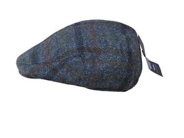 Harris Tweed Failsworth Stornoway Tweed Flat Cap Hat Herringbone 6-7/8 5... - £31.32 GBP