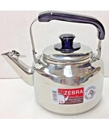 ZEBRA Teapot H/D Stainless Steel Whistling Sound Kettle 0.8L-2.5L- 4.5L ... - £31.92 GBP+