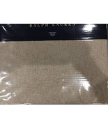 RALPH LAUREN PARK AVENUE Modern CAMDEN&quot;54&#39;x72&quot; DARK TAUPE THROW BLANKET ... - £176.00 GBP