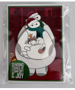 Disney Big Hero 6 Holiday Greeting Card Baymax Mochi LE 4000 Pin Still S... - €33,99 EUR