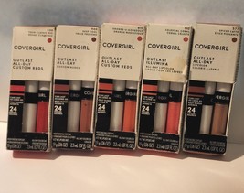 Covergirl Outlast All-Day Lip Color with Topcoat (.06oz/.07oz.) You Choose - $8.50