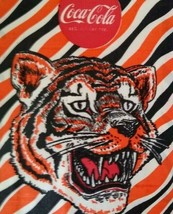 Jungleland Tiger Coca Cola Vintage Popcorn Bag 1950s Jungle Striped Orig... - $20.70