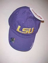 LSU Tigers Football NCAA SEC Adult Unisex Purple Yellow Baseball Cap 1 Size New - $18.66