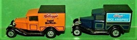 Lesney Model A Ford Rice Krispies+Frosted Mini Wheat Cereal Truck Matchb... - $12.00