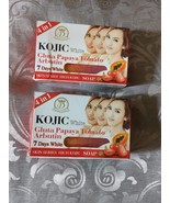 Kojic white Gluta PAPAYA Tomato Arbutin Soap 7days White 160g 2pieces - $29.99