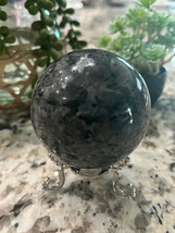 420g Larvikite Mineral Crystal Sphere with stand 104mm - £55.39 GBP