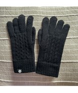 Women Soft Knit Warm Gloves for touch screen Black one size - $266.55 MXN