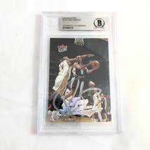 2003-04 Fleer Ultra Tony Parker Signed AUTO #140 BAS BGS Beckett Slabbed Autogra - £199.83 GBP