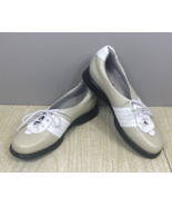 Sandbaggers Susie Cream White Contour Fit Low Cut Golf Shoes Women&#39;s Siz... - £18.48 GBP