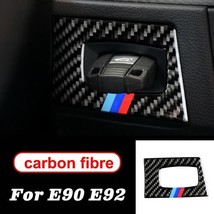 For  E90 E92 E93   Headlight Switch Buttons Decorative Fe Cover Trim Dashd Inter - £71.77 GBP