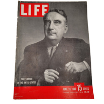 Vintage LIFE Magazine June 24 1946 Chief Justice United States Fred Vinson - £10.99 GBP
