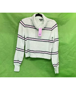 Women&#39;s Striped Turtleneck Pullover Sweater - Wild Fable Green M - $9.59