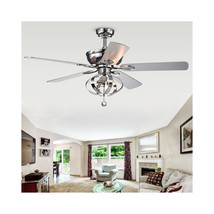 Warehouse of Tiffany 52 in. Tatiana Indoor Remote Controlled Ceiling Fan... - $269.97