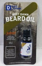 Duke Cannon Best Damn Beard Oil Redwood .5 (Half) Fl. Oz. - £7.91 GBP