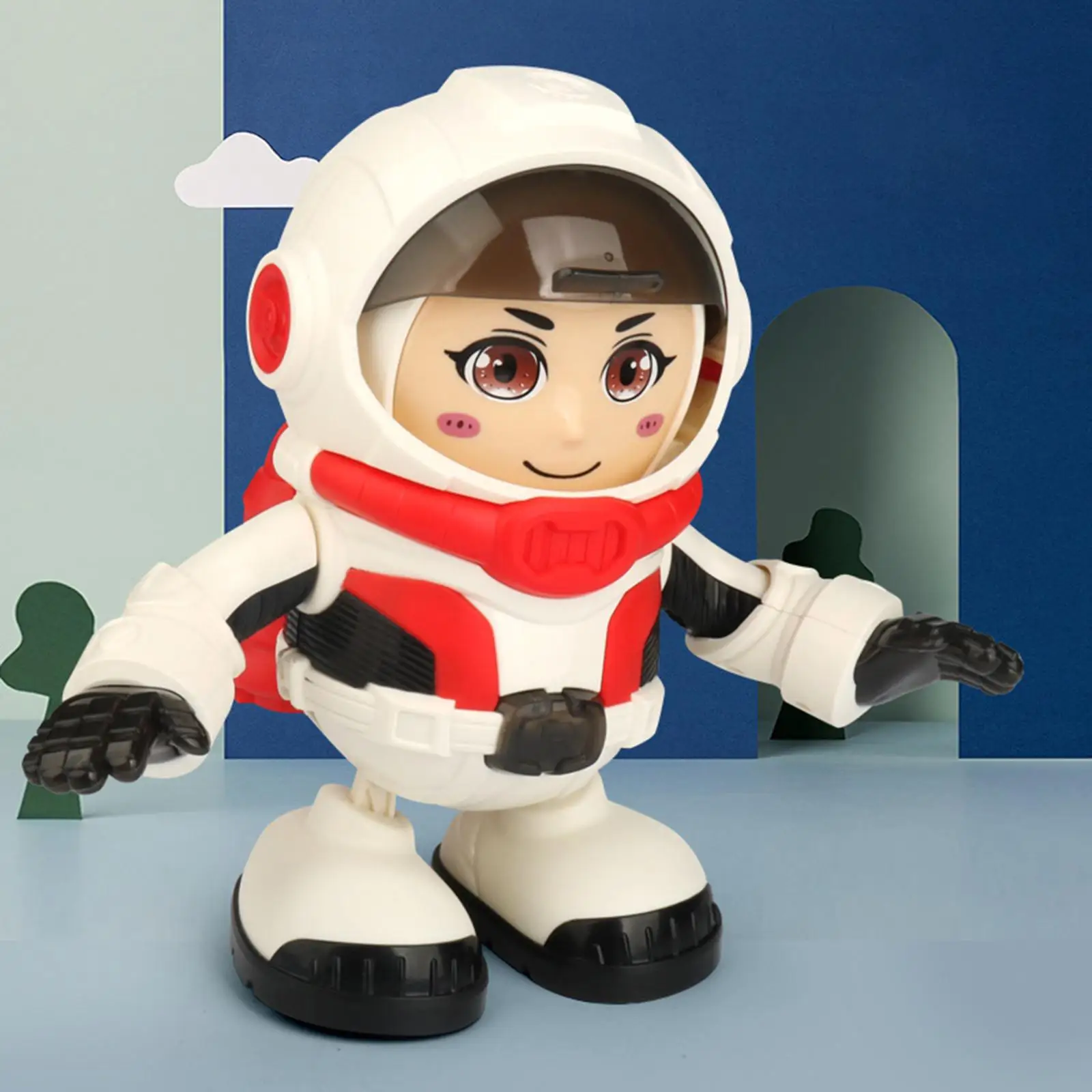Electronic Astronaut Dance Toys, Robotic Cartoon Dancing Robot for Gift Kids Toy - £16.46 GBP