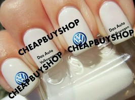 VW Das Auto Volkswagen Racing Model Car Show》Nail Art Decals - £6.89 GBP
