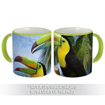 Toucan Palm Trees : Gift Mug Bird Tropical Animal Ecology Nature Aviary - £12.27 GBP