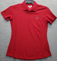 Greg Norman Golf Performance Polo Shirt Women&#39;s S Red Ice Jarmon Pro AM ... - $21.44