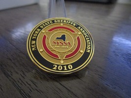 New York State Sheriffs Association 2010 Medallion Member Challenge Coin... - £15.02 GBP