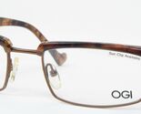 OGI ÉVOLUTION 9065 407 Brun Demi Lunettes Monture 53-20-145mm (Notes) - $86.31