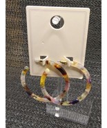 Medium C-Shape Acrylic Earrings - $12.17 CAD