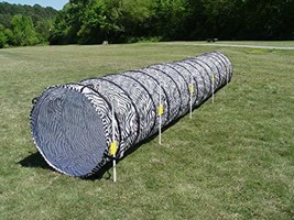 14' Dog Agility Tunnel with Stakes, Multiple Colors Available  - $85.00