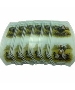 OK Lighting Replacement 9&quot; Touch Glass Panels 6 pc. Chickens 638-CK1 - $52.65 CAD