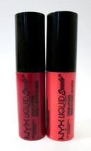 NYX Liquid Suede Cream Lipstick Mini Duo Kitten Heels & Foiled Again UNSEALED  - $5.00