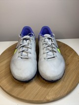 Nike x JR Tiempo Legend 9 Youth Size 6Y TF Soccer Turf Shoes Gray DA1328-075 - £23.45 GBP