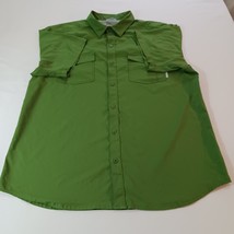 Columbia Sportswear RN#69724 Men's Short Sleeve Button Up Shirt Pocket Chest 50" image 9