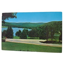 Postcard Red House Lake Allegany State Park Red House New York Chrome Posted - £3.69 GBP