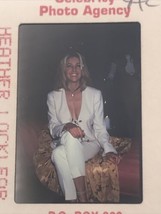 1993 Heather Locklear in White Revealing Suit Celebrity Photo Transparency Slide - £7.46 GBP