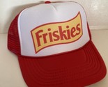 Vintage Friskies Hat Cat Food Trucker Hat snapback Summer Red Cap - $17.63