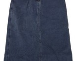 Vintage I.B.Diffusion Lungo Jeans Gonna Midi Camoscio Accent Western Wea... - $24.75
